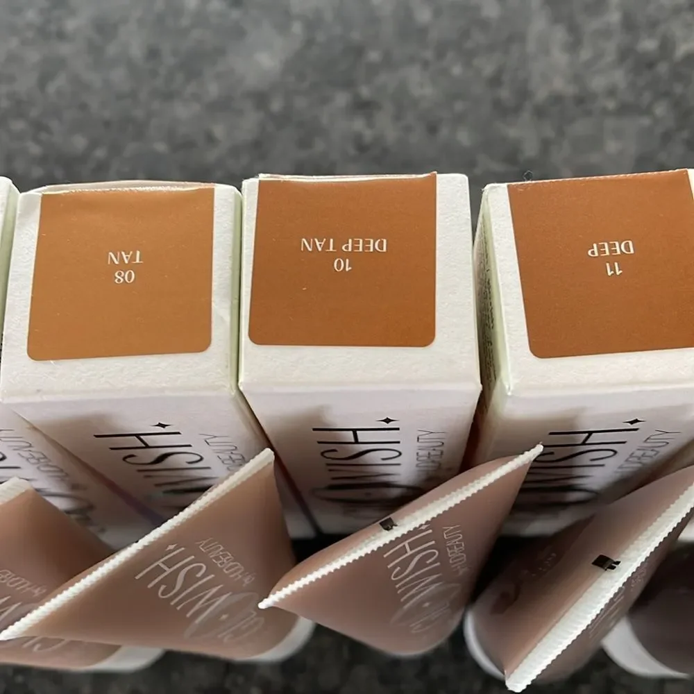 Huda Beauty Glowish Multidew Skin Tint available in 9 shades UPDATED NEW SHADES